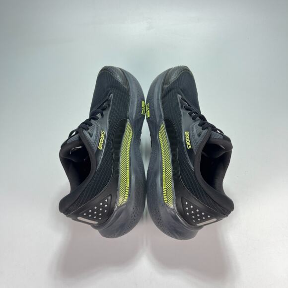 Brooks Adrenaline GTS 24 Black Yellow Running Shoes 1104381D033 Men\'s Size 9.5 main image 5
